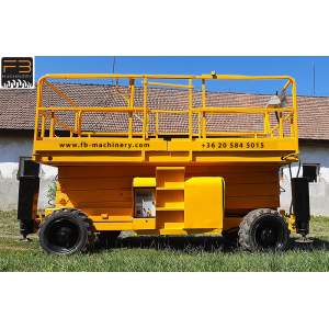 Nacela foarfeca diesel second hand - Haulotte Compact 15 SX - 01