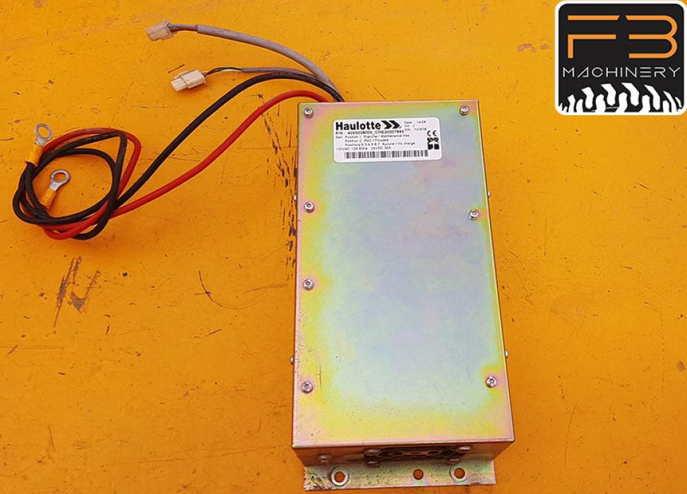 Incarcator baterie  Haulotte 120 VAC 12A 60Hz 24  VDC 30A folosit / HA-4000028000