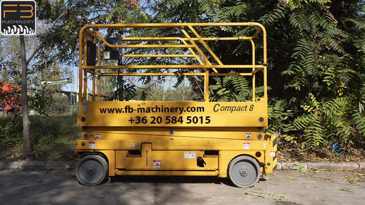 Nacela foarfeca electrica second hand Haulotte Compact 8 Nr.  106