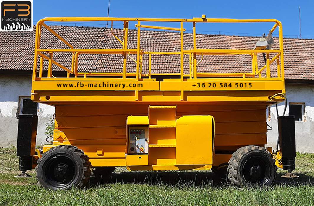 Nacela foarfeca diesel second hand - Haulotte Compact 15 SX - 01