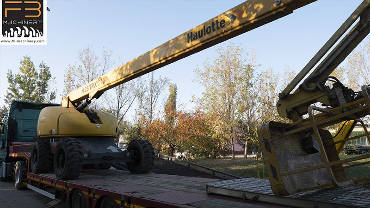 Nacela telexopica diesel Haulotte HA 25 TPX second hand