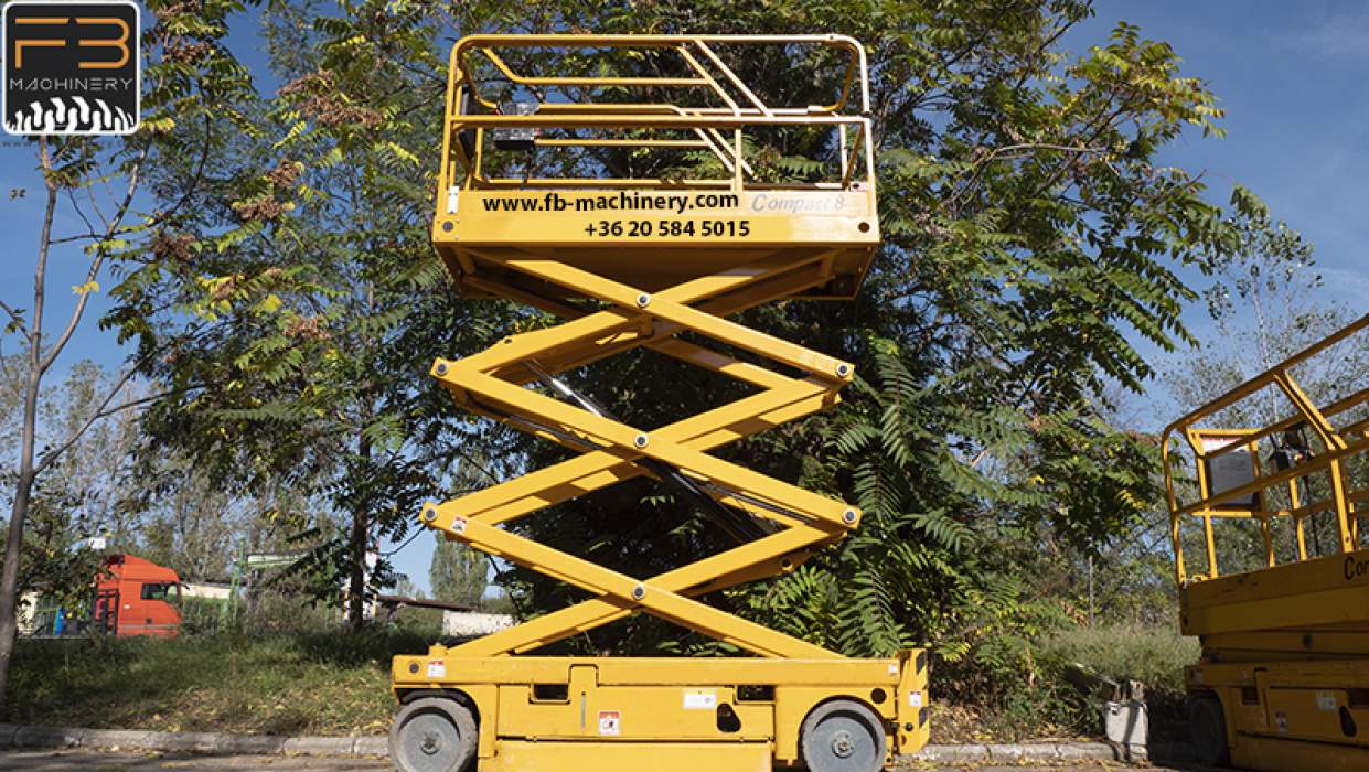 Nacela foarfeca electrica second hand Haulotte Compact 8 Nr.108