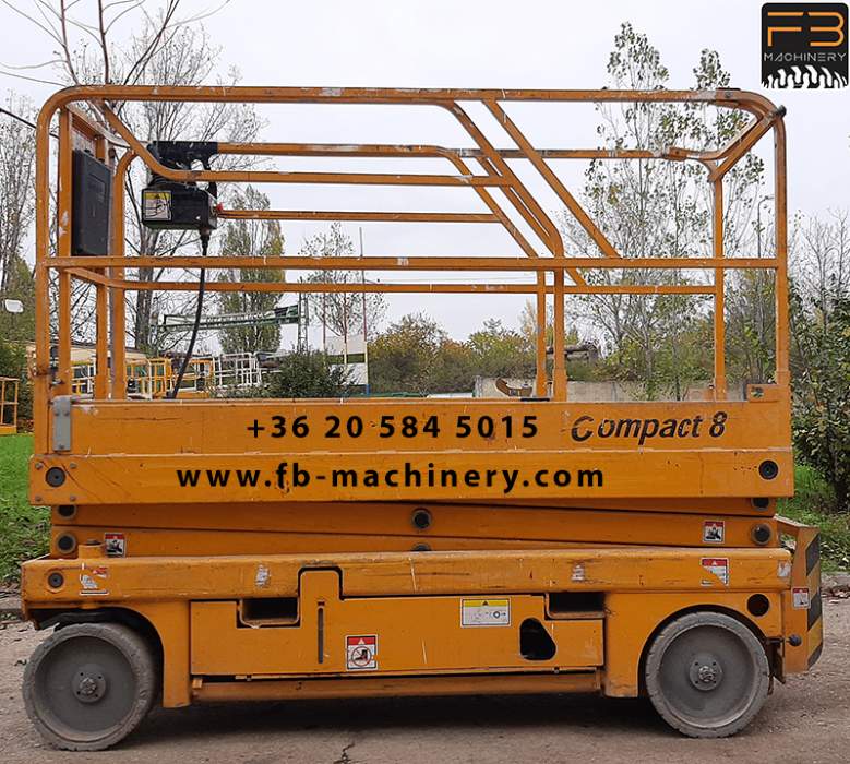 Nacela foarfeca electrica second hand Haulotte Optimum 8 Nr.  119